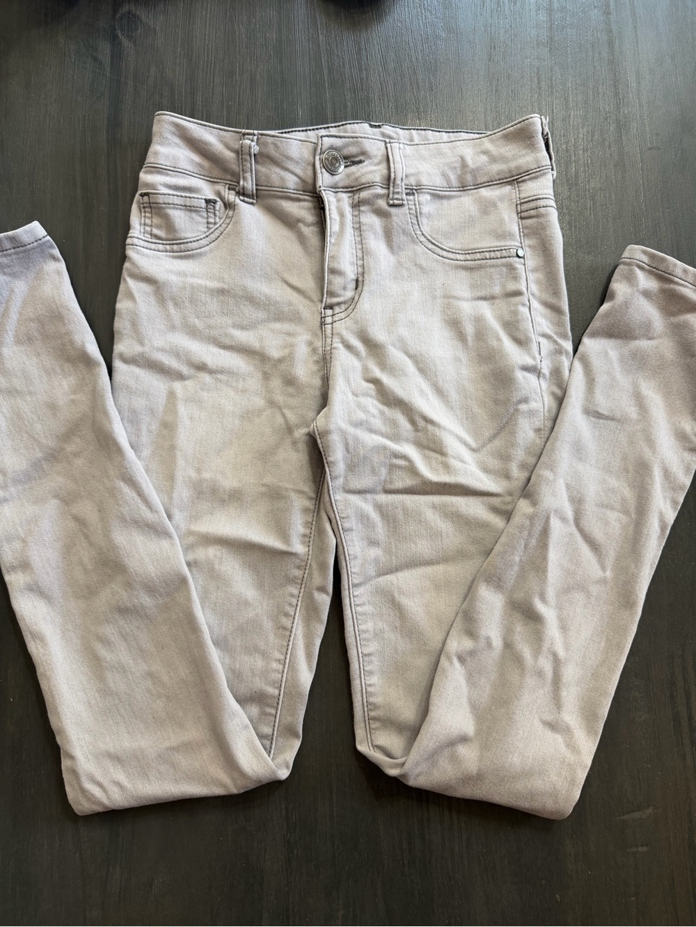 Blue Asphalt Gray Skinny Jeans Size Small